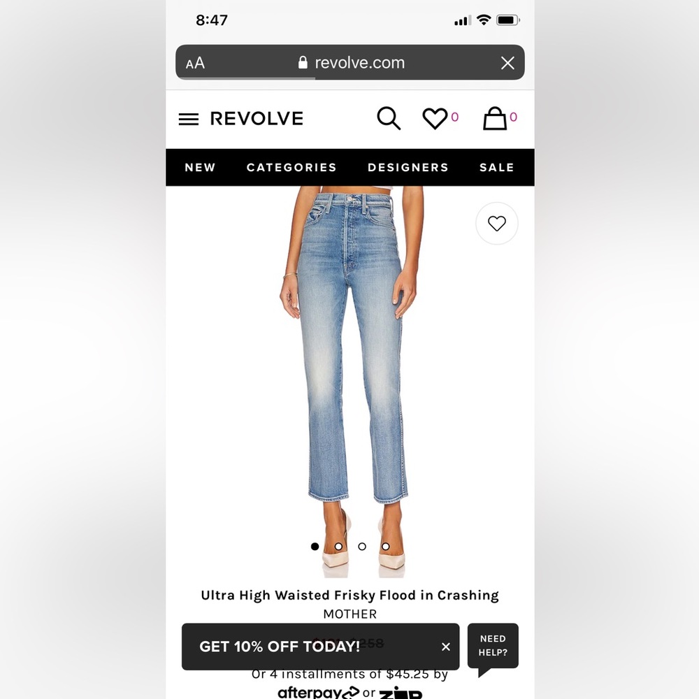 Mother Tippy Top Frisky Flood